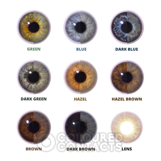 Colored Contact Lenses - Comfort & Style